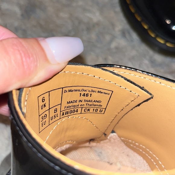 1461 Women’s patent leather Oxford shoes - Picture 5 of 7